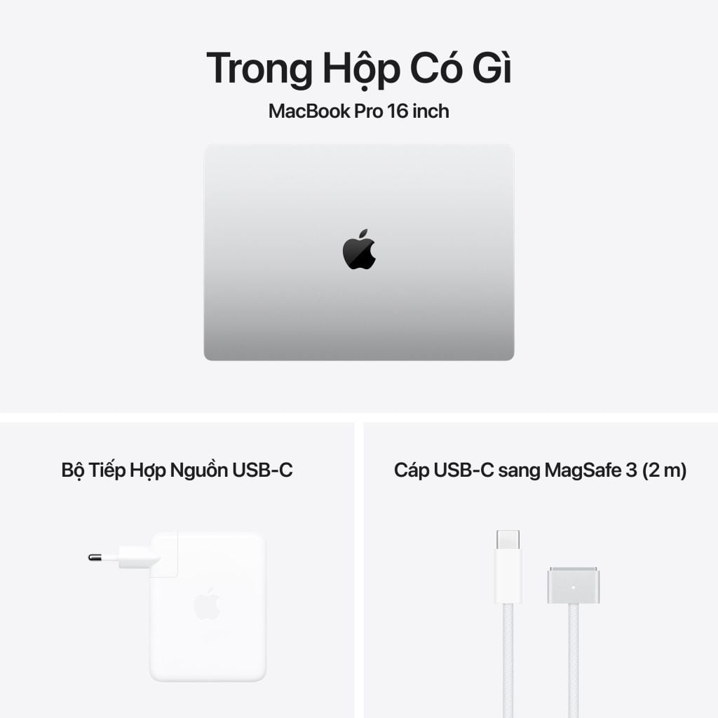 MacBook Pro 16 inch M4 Max 16CPU/40GPU/48GB/1TB Chính hãng VN