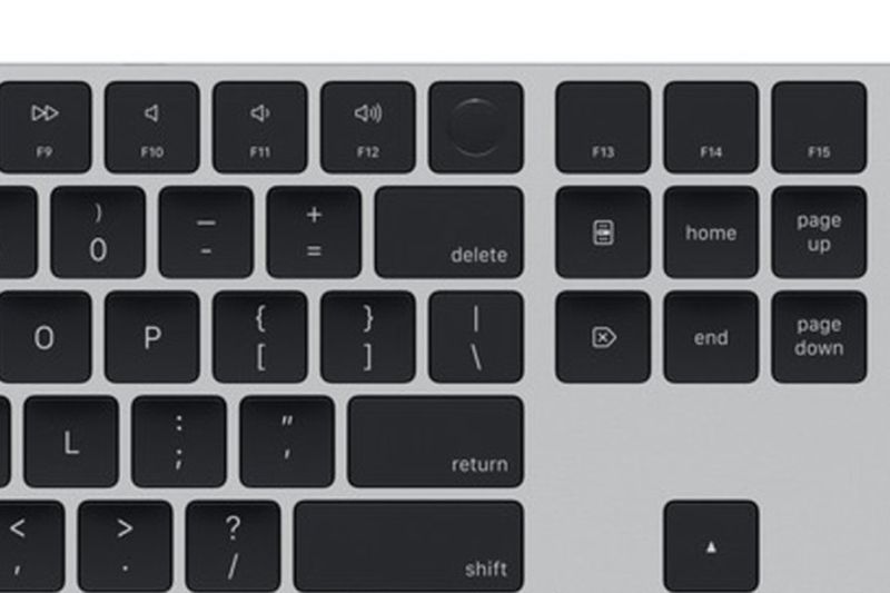 Bàn phím Không Dây Apple Magic Keyboard Black With Touch ID And Numeric Keypad 2024 MXK83ZA/A