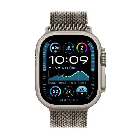 Apple Watch Ultra 2 (2024) 49mm 4G Viền Titan Dây Titan Nhập Khẩu