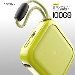 Pin Dự Phòng Không Dây Mipow Cube X 10.000mAh