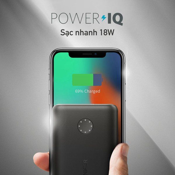 Pin Dự Phòng Anker PowerCore II 10.000mAh