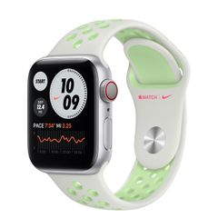 Apple Watch S6 Nike Silver Aluminum Case with Nike Sport Band (GPS+Cellular)