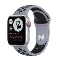 Apple Watch S6 Nike Silver Aluminum Case with Nike Sport Band (GPS+Cellular)