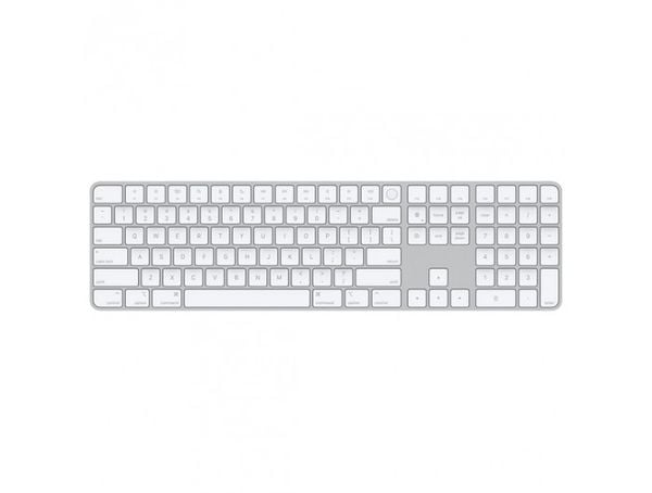 Bàn phím Không Dây Apple Magic Keyboard with Numeric Keypad 2021 Touch ID – Silver