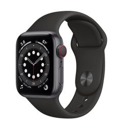 Apple Watch S6 Space Gray Aluminum Case with Sport Band (GPS+Cellular) Chính Hãng VN/A