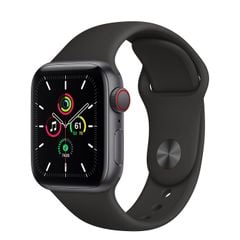 Apple Watch SE Space Gray Aluminum Case with Sport Band (GPS+Cellular)