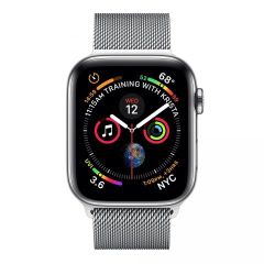 Apple Watch Series 4 LTE Stainless Steel Case with Milanese Loop
