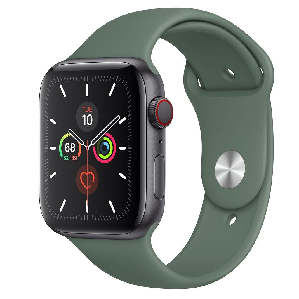 Apple Watch Series 5 Aluminum Case with Sport Band (GPS+Cellular) - 40mm