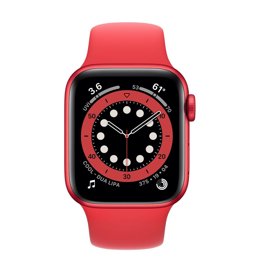 Apple Watch S6 (PRODUCT)RED Aluminum Case with Sport Band (GPS+Cellular) Chính Hãng VN/A