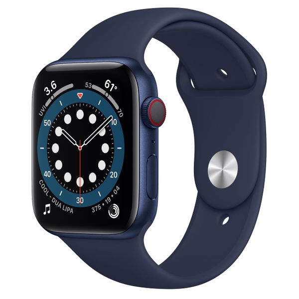 Apple Watch S6 Blue Aluminum Case with Sport Band (GPS+Cellular) Chính Hãng VN/A