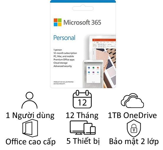 Phần mềm Microsoft Office 365 Personal