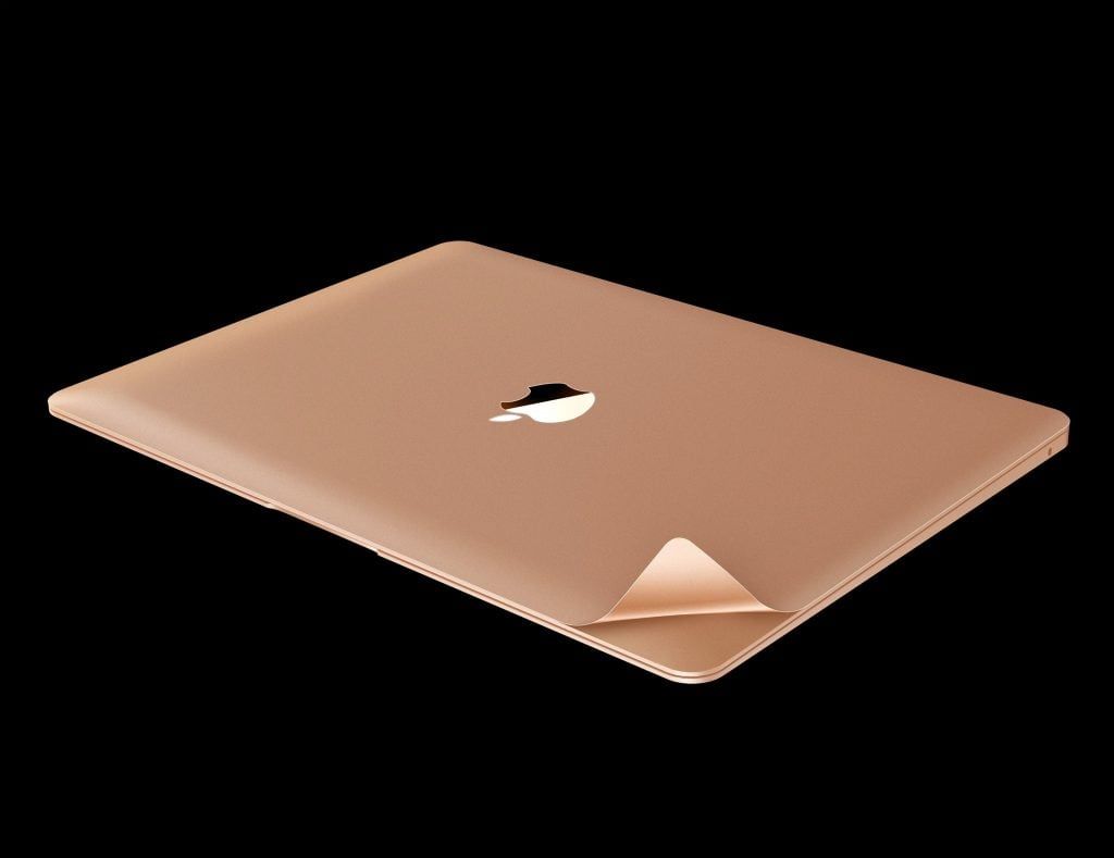 DÁN 3M INNOSTYLE (USA) DIAMOND GUARD 6-IN-1 SKIN SET FOR MACBOOK AIR 13” M1 2020 – 2021 (GOLD, ROSE GOLD, SPACE GRAY, SILVER)