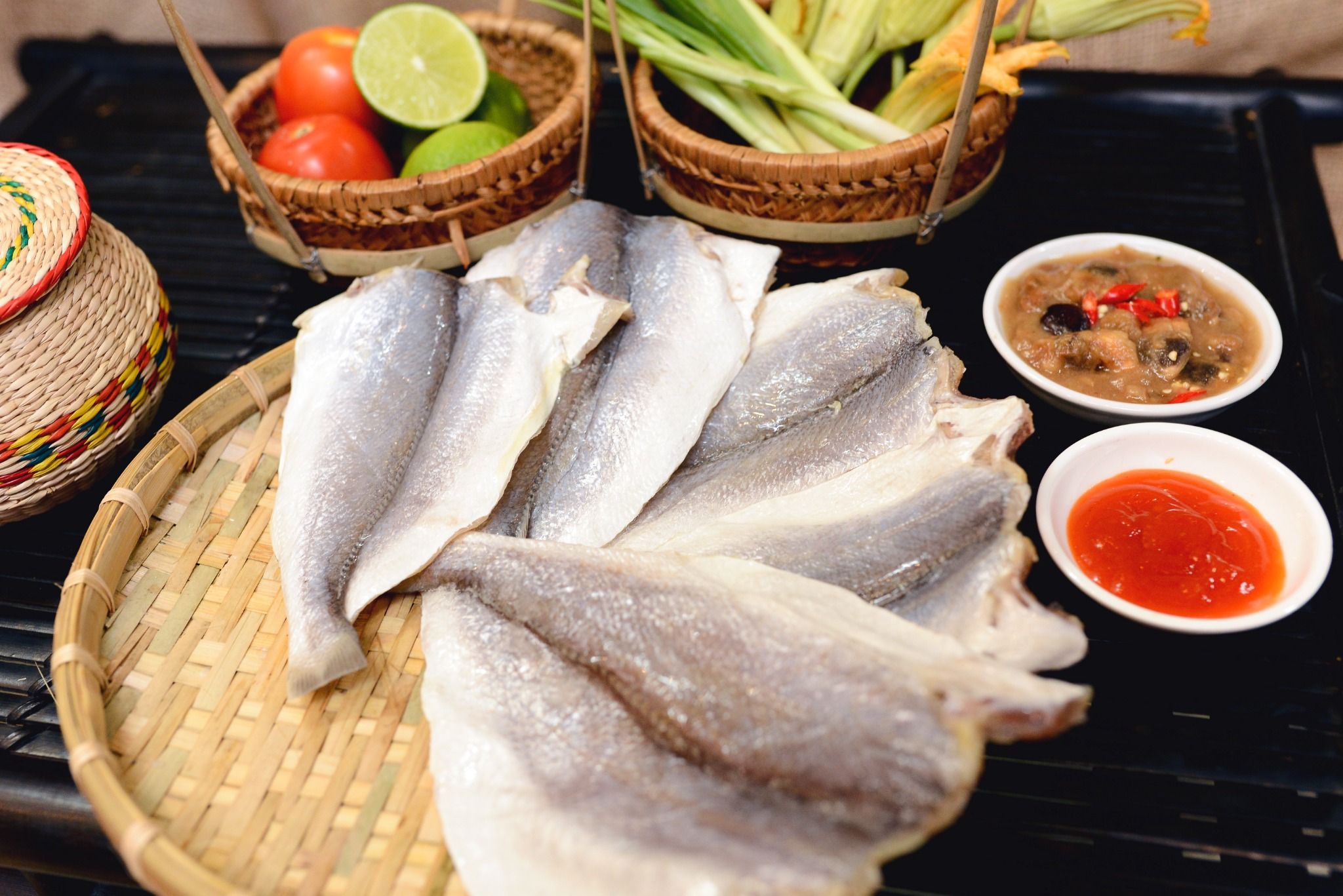  Khô cá Đù 1 nắng loại nguyên con, vừa 500gr 