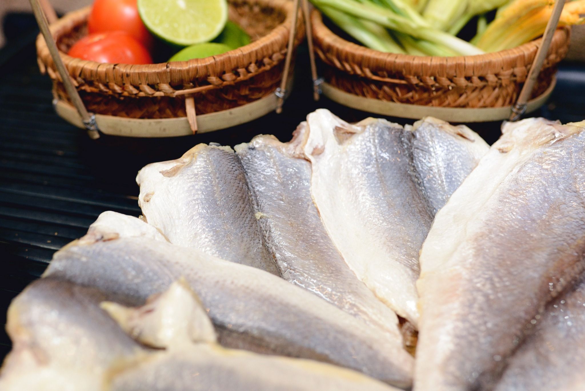  Khô cá Đù 1 nắng loại nguyên con, vừa 500gr 