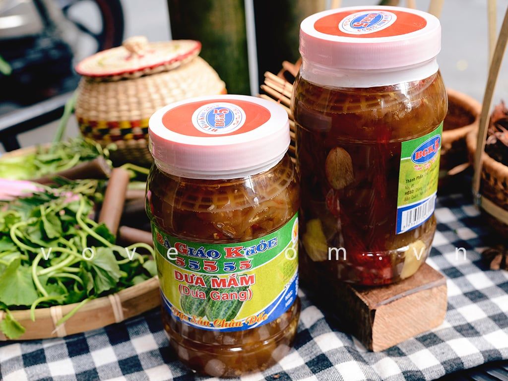  Dưa mắm dưa gang hiệu Bà Giáo Khỏe Châu Đốc 500gr 