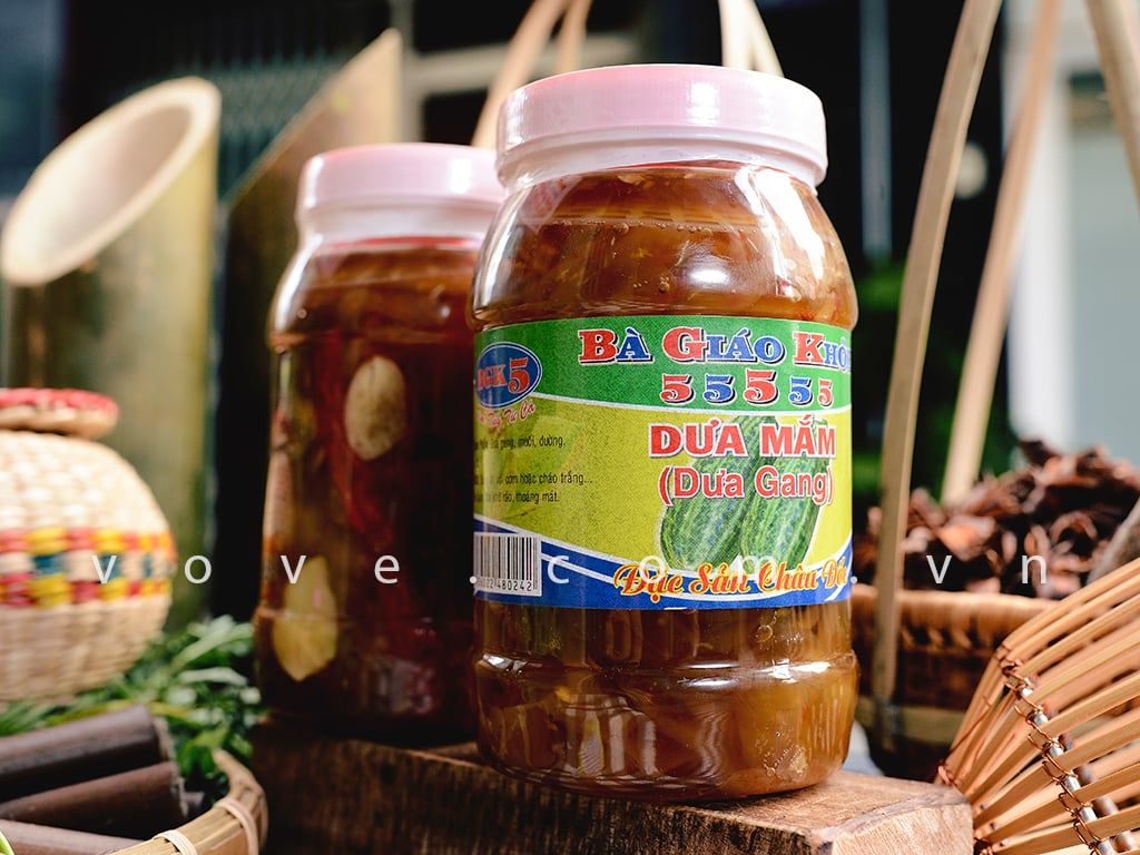  Dưa mắm dưa gang hiệu Bà Giáo Khỏe Châu Đốc 500gr 