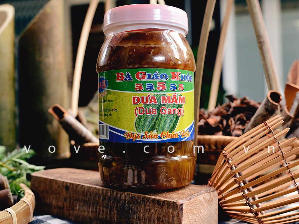  Dưa mắm dưa gang hiệu Bà Giáo Khỏe Châu Đốc 500gr 