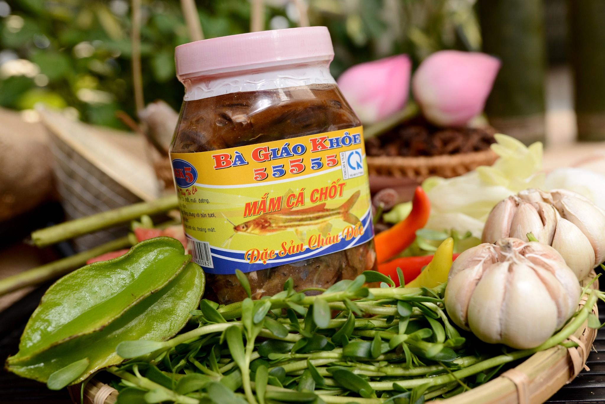  Mắm Cá Chốt hiệu Bà Giáo Khỏe Châu Đốc 500gr 