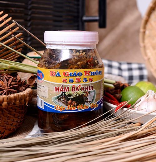  Mắm Ba khía hiệu Bà Giáo Khỏe Châu Đốc 500gr 