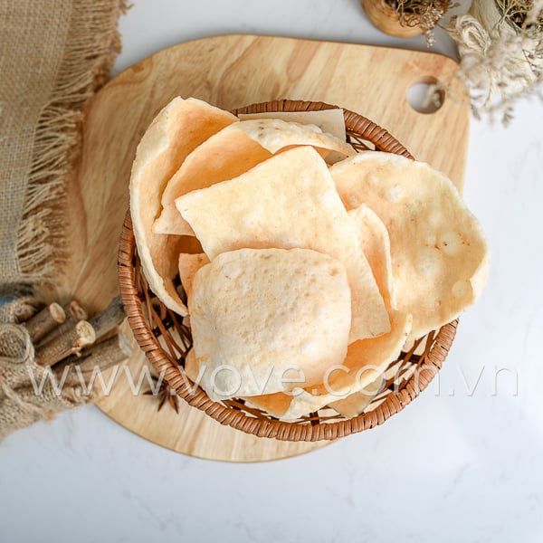  Bánh phồng tôm Sóc Trăng hiệu Nguyên Trân, loại cao cấp đặc biệt (70% Tôm) 500gr 