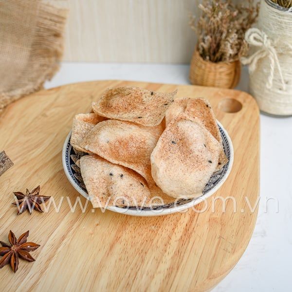  Bánh phồng tôm Sóc Trăng hiệu Nguyên Trân, loại cao cấp đặc biệt (70% Tôm) 500gr 