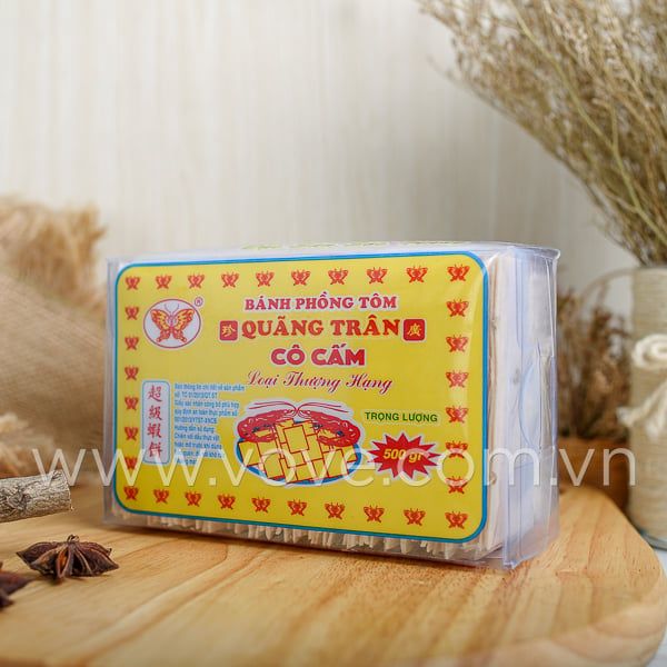  Bánh phồng tôm Quãng Trân Sóc Trăng (50% tôm) 500gr 