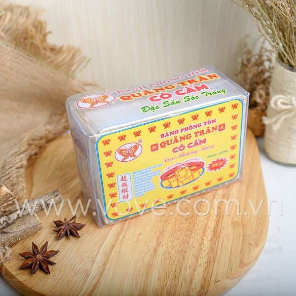  Bánh phồng tôm Quãng Trân Sóc Trăng (50% tôm) 500gr 