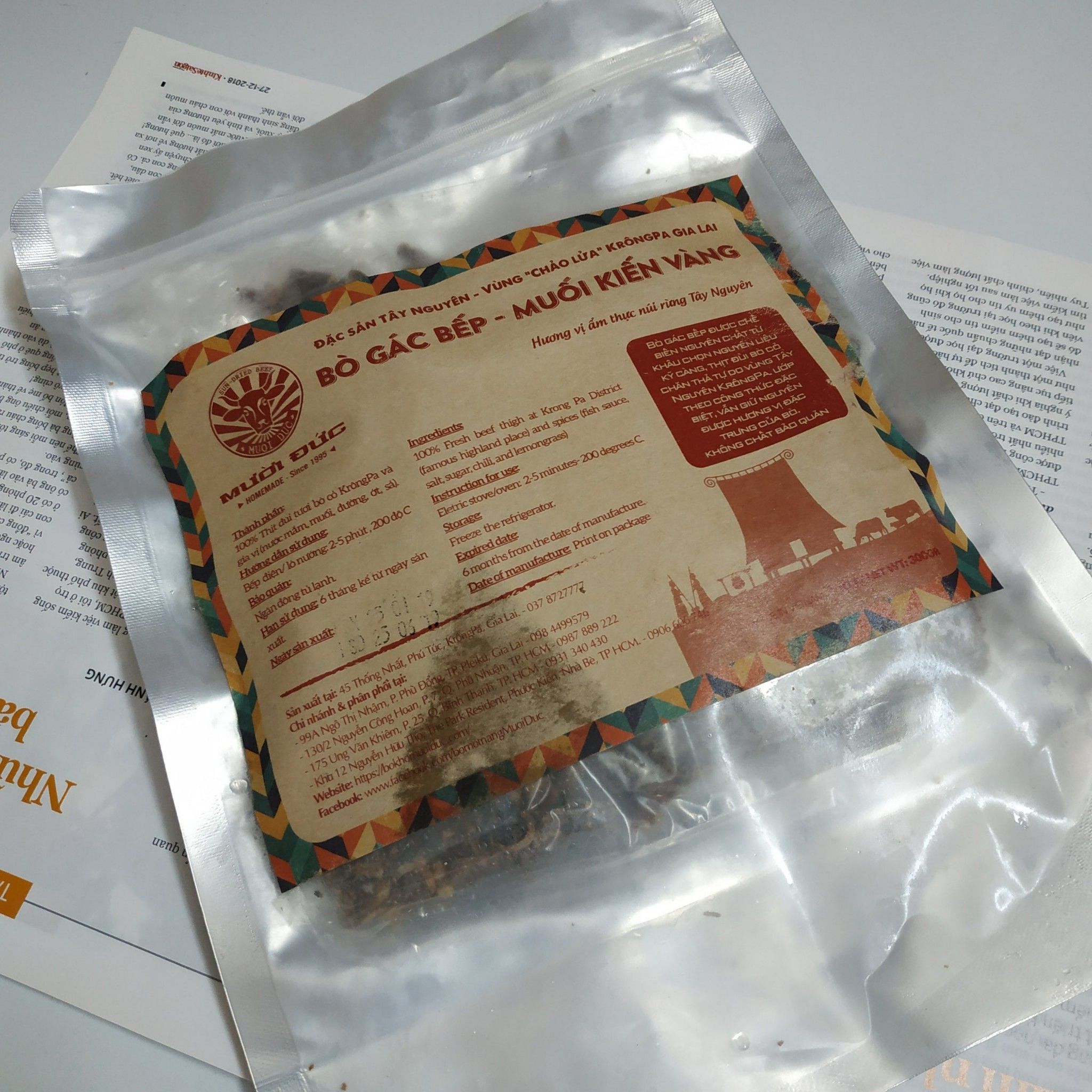  Bò Gác Bếp Gia Lai 