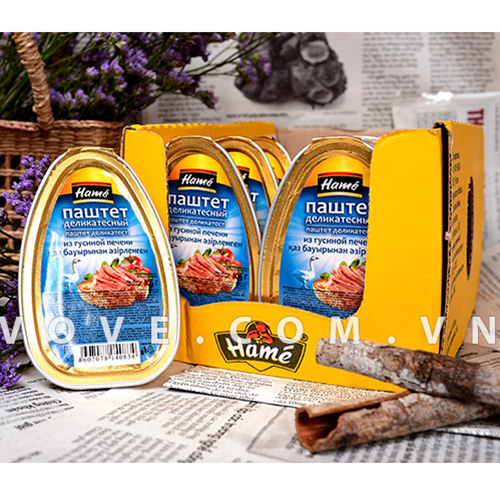  Pate gan ngỗng Nga hộp 105gr 