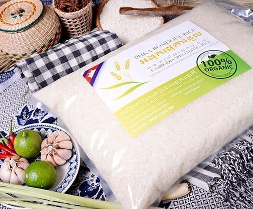  Gạo Phka Romdoul Campuchia (gạo ngon nhất Thế Giới) 