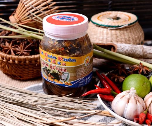  Mắm Ba khía hiệu Bà Giáo Khỏe Châu Đốc 500gr 