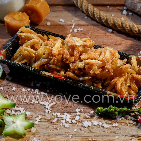  Cá cơm chiên giòn ăn liền 500gr 