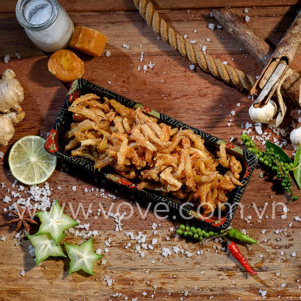  Cá cơm chiên giòn ăn liền 500gr 