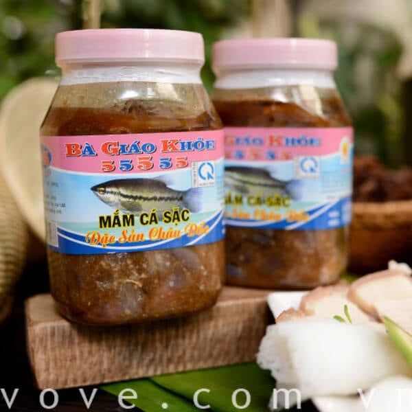  Mắm Cá Sặc hiệu Bà Giáo Khỏe Châu Đốc 500gr 