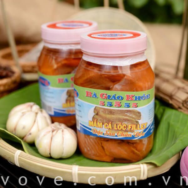  Mắm Cá Lóc hiệu Bà Giáo Khỏe Châu Đốc 500gr 