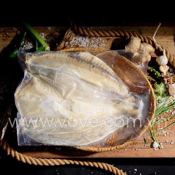  Khô cá Dứa nhiều nắng Cần Giờ (cá lai) nguyên con 