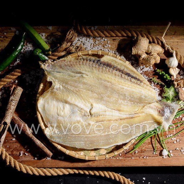  Khô cá Dứa nhiều nắng Cần Giờ (cá lai) nguyên con 