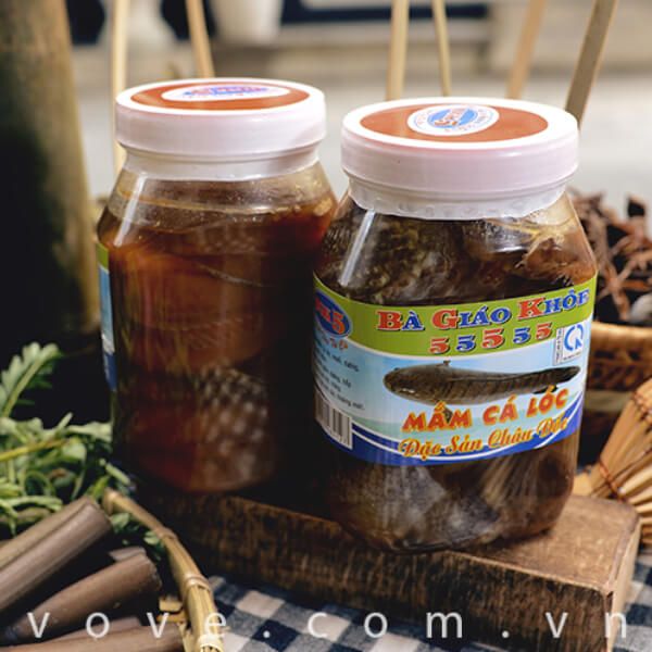  Mắm Cá Lóc hiệu Bà Giáo Khỏe Châu Đốc 500gr 