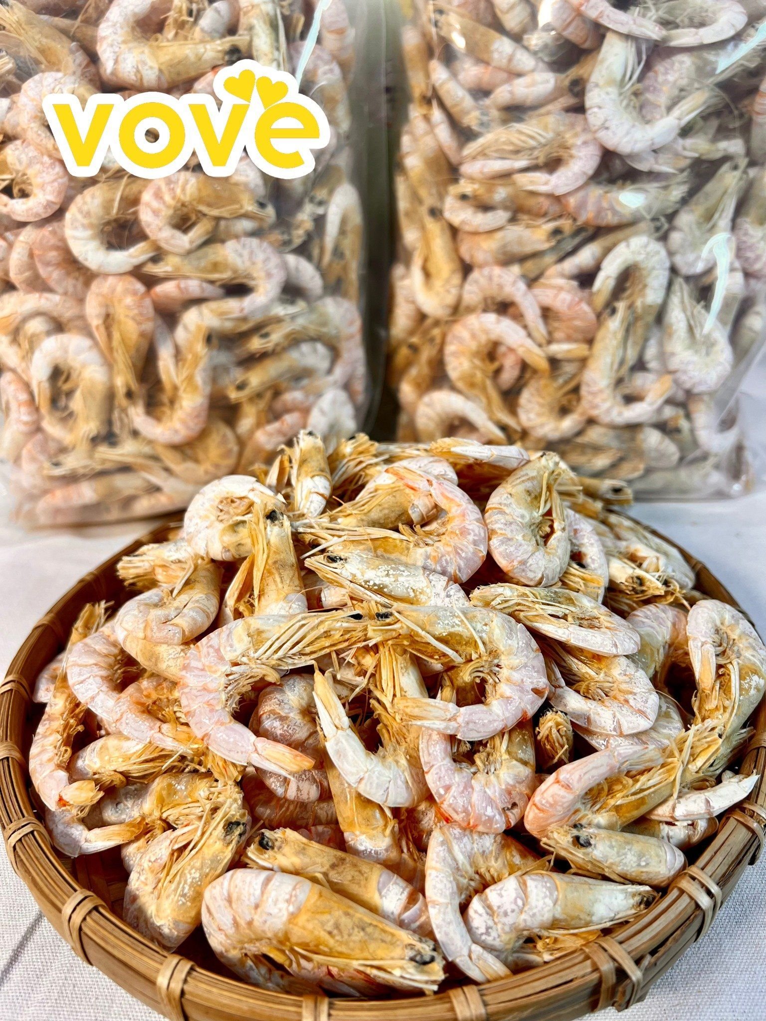  Tôm khô đất Cà Mau Thiên nhiên nguyên vỏ, 250gr 