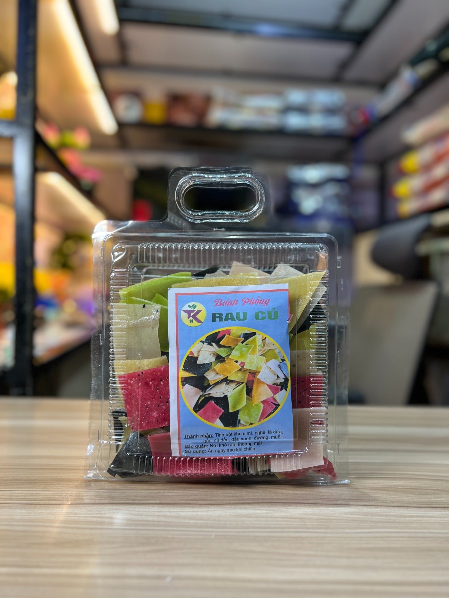  Bánh Phồng Chay rau củ Cà Mau, 500g (hộp) 