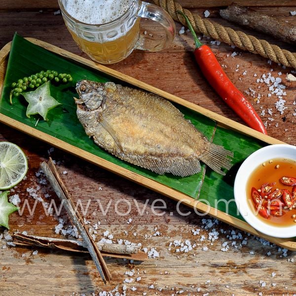  Khô cá Sặc Rằn (Sặc Bổi) Cà Mau loại nhiều nắng, ít mặn 1 kg 