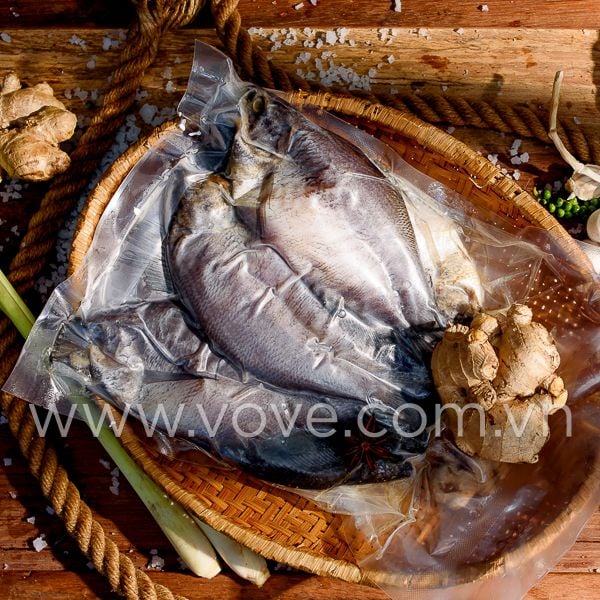  Khô cá Sặc Rằn (Sặc Bổi) Cà Mau loại 1 nắng 500gr 