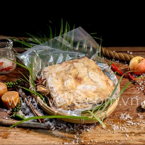  Khô cá Thiều Phú Quốc tẩm gia vi ăn liền, loại miếng cán ép 500gr 