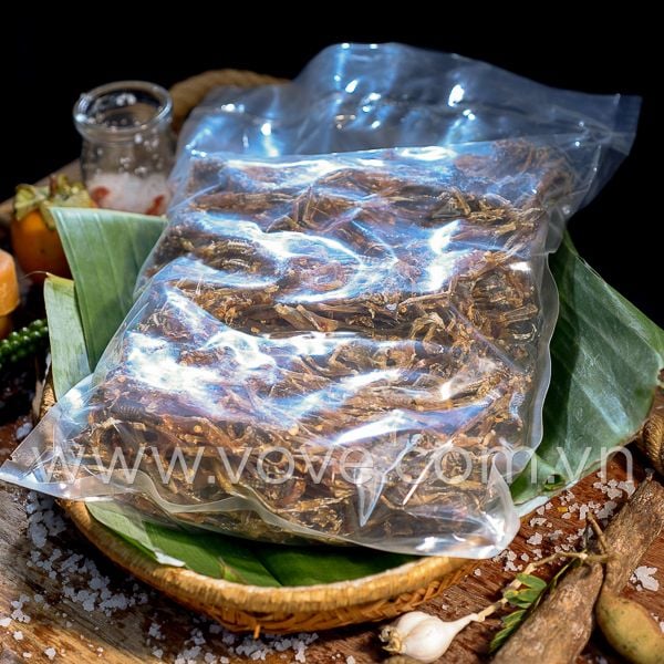  Khô Nhái Campuchia (nhái tự nhiên 100%) gói 250gr 