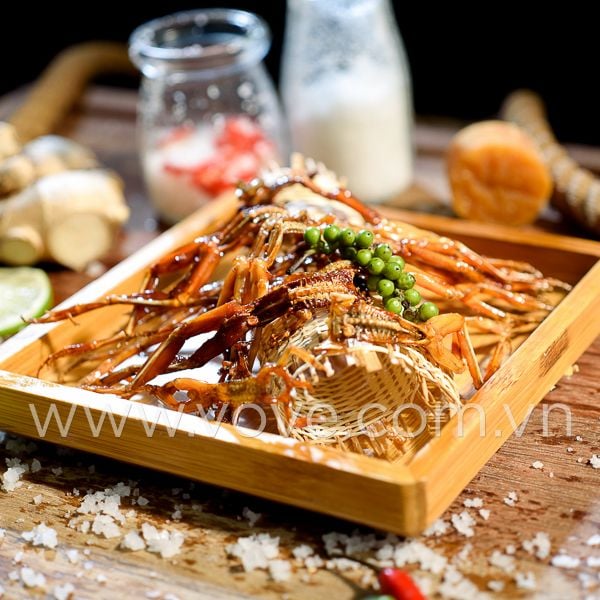  Khô Nhái Campuchia (nhái tự nhiên 100%) gói 250gr 