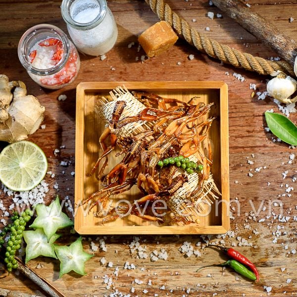  Khô Nhái Campuchia (nhái tự nhiên 100%) gói 250gr 