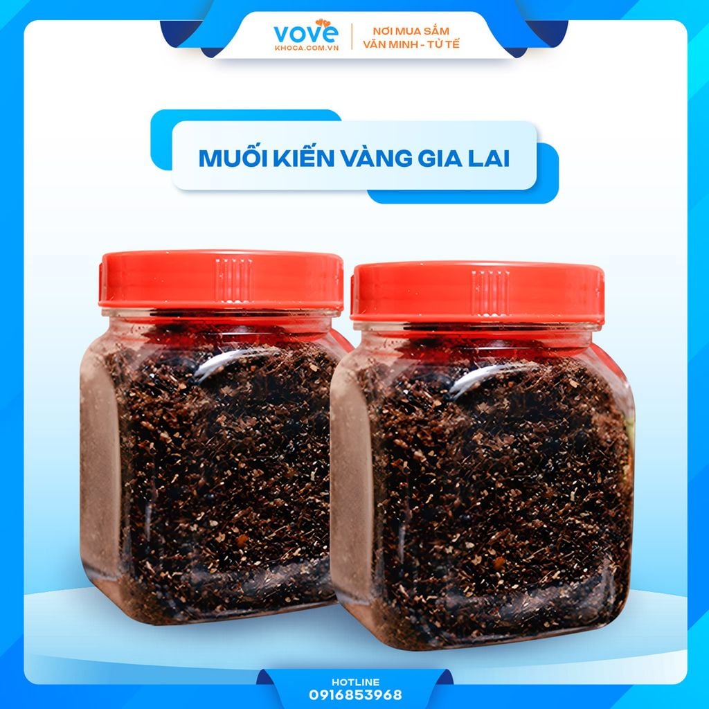 muoi kien vang gia lai 50gr