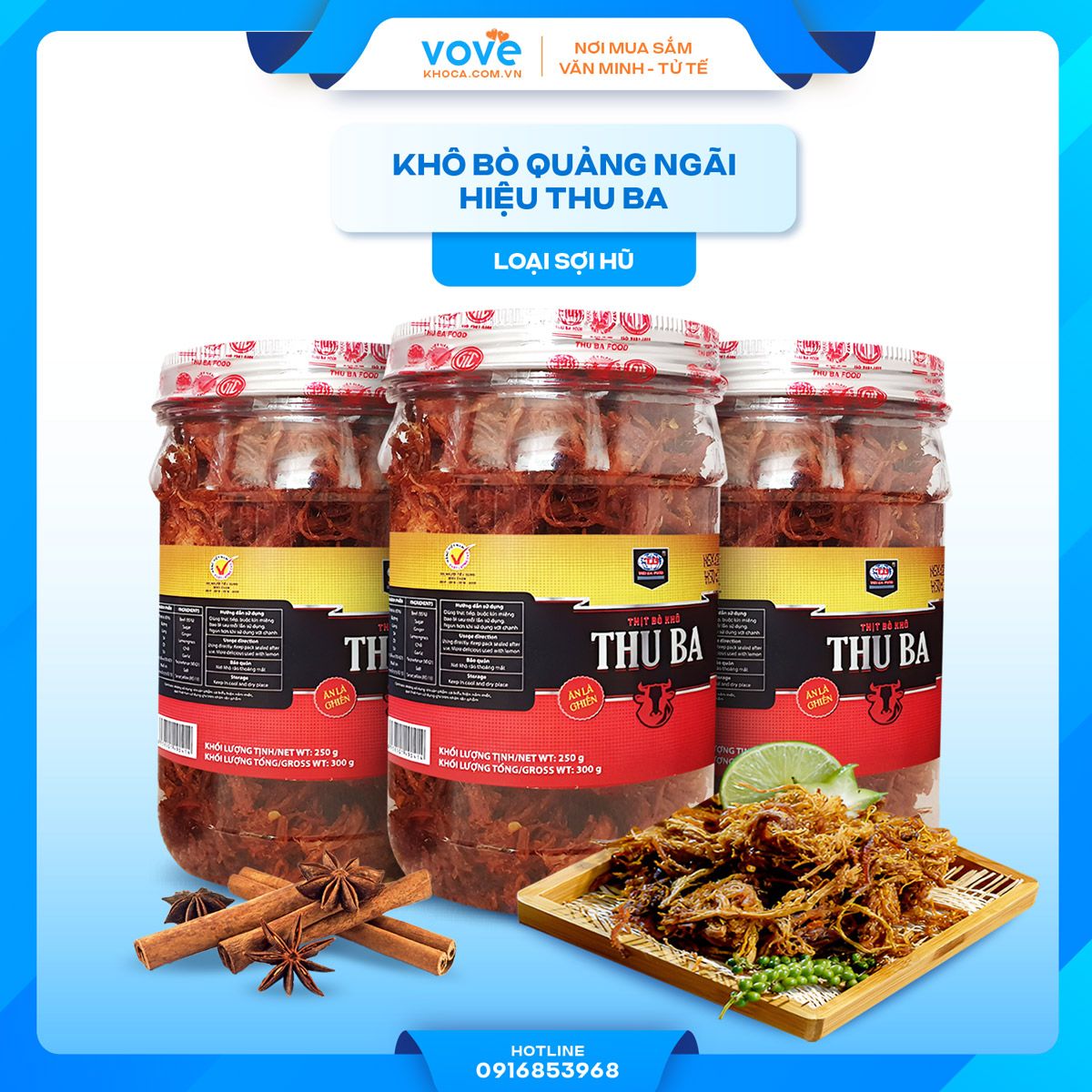 kho bo quang ngai hieu thu ba loai soi hu 300g