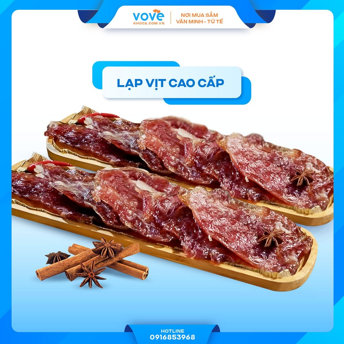  Lạp Vịt Cao Cấp 500gr 