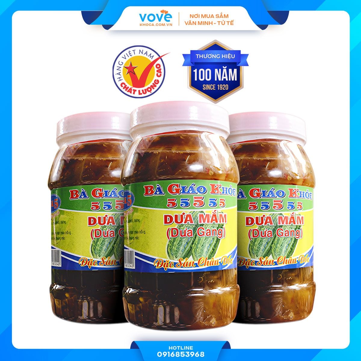 dua mam dua gang hieu ba giao khoe chau doc 500gr